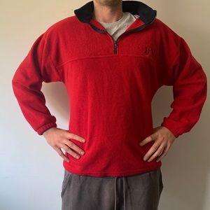 Super Comfortable zip-up v-neck fits Large